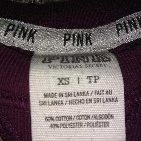 PINK crew neck sweatshirt - Picture 2 of 2
